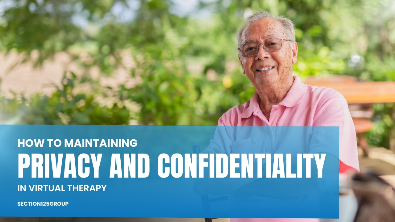 Privacy and Confidentiality in Virtual Therapy